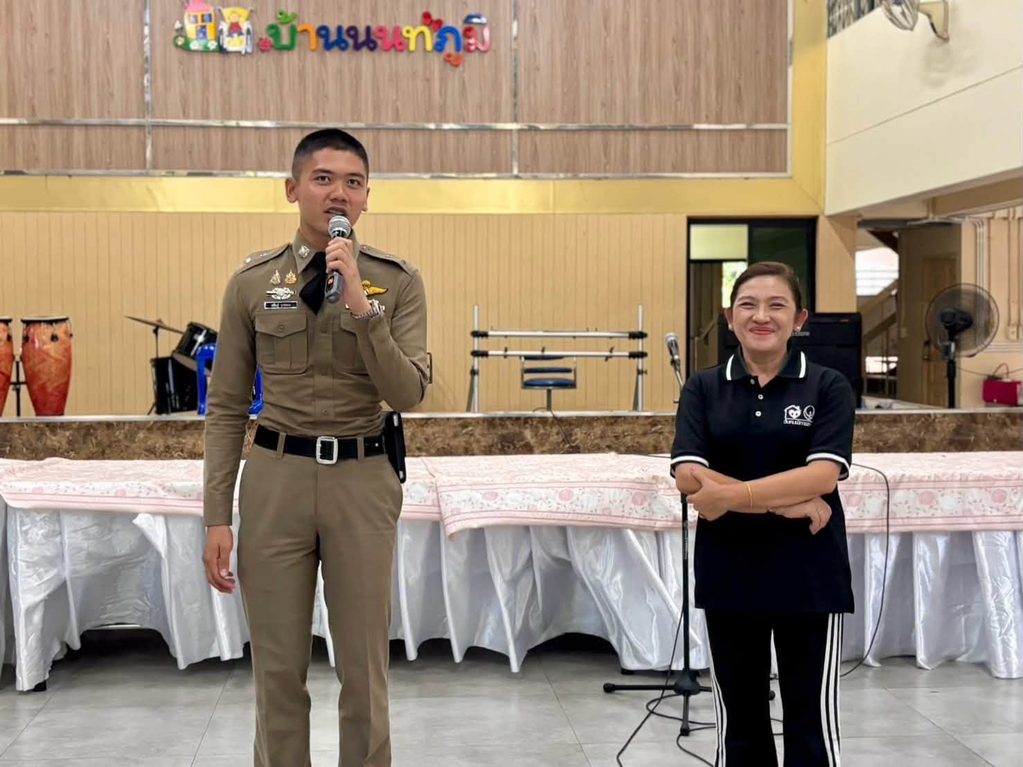 จัดกิจกรรมฝึกปฏิบัติงานภาคสนามให้กับนักเรียนนายน้อยตำรวจสัมผัสปัญหาชุมชน รุ่นที่ 30