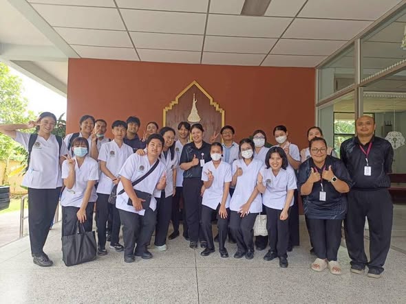 ให้การต้อนรับคณะกายภาพบำบัด วิทยาลัยเซนต์หลุยส์ ชั้นปีที่ 3
